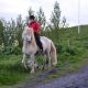 Birna and the horse Fönix