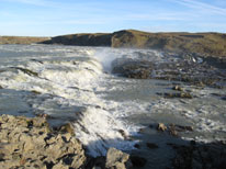 The waterfall Urriðafoss